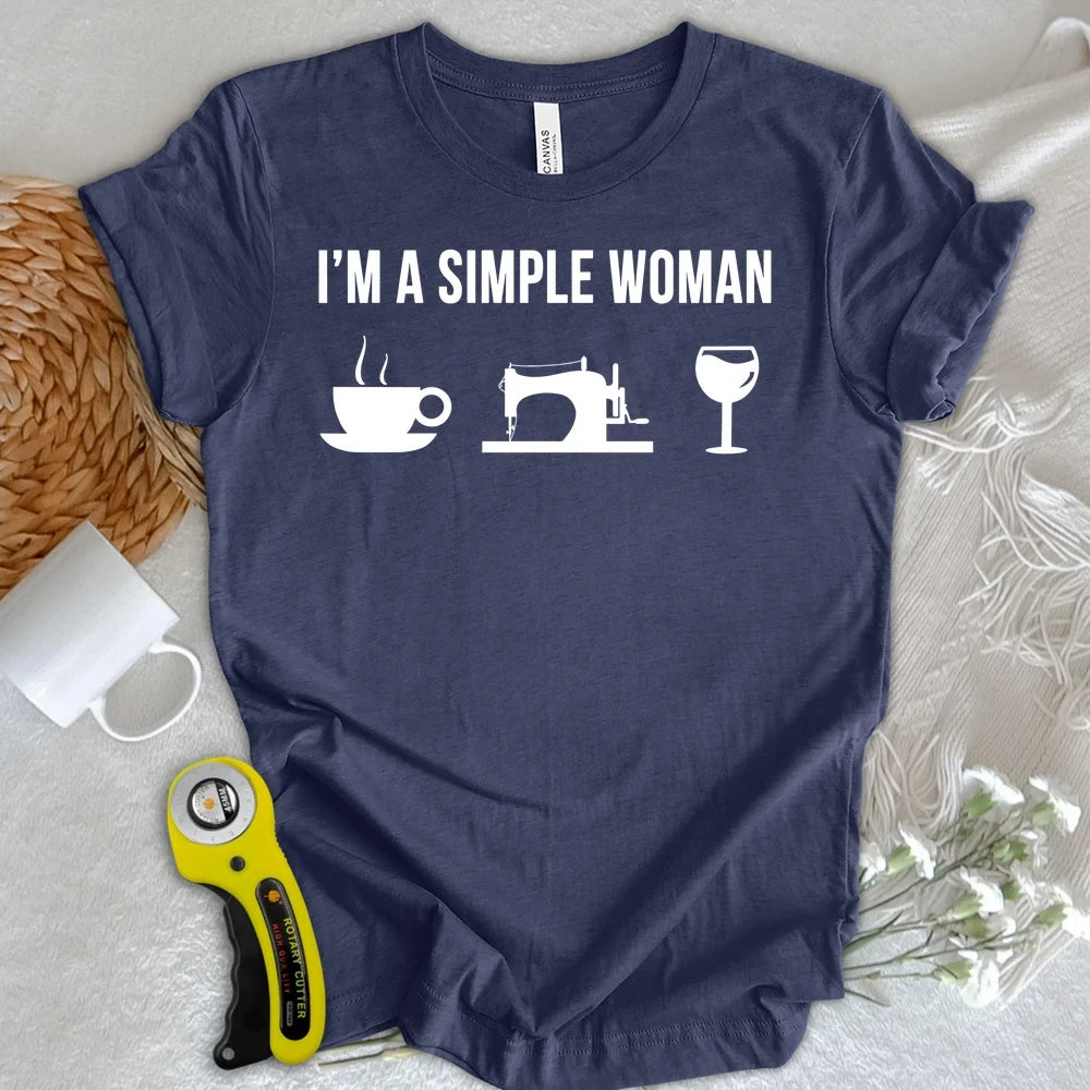 Simply Sip and Sew  T-shirt