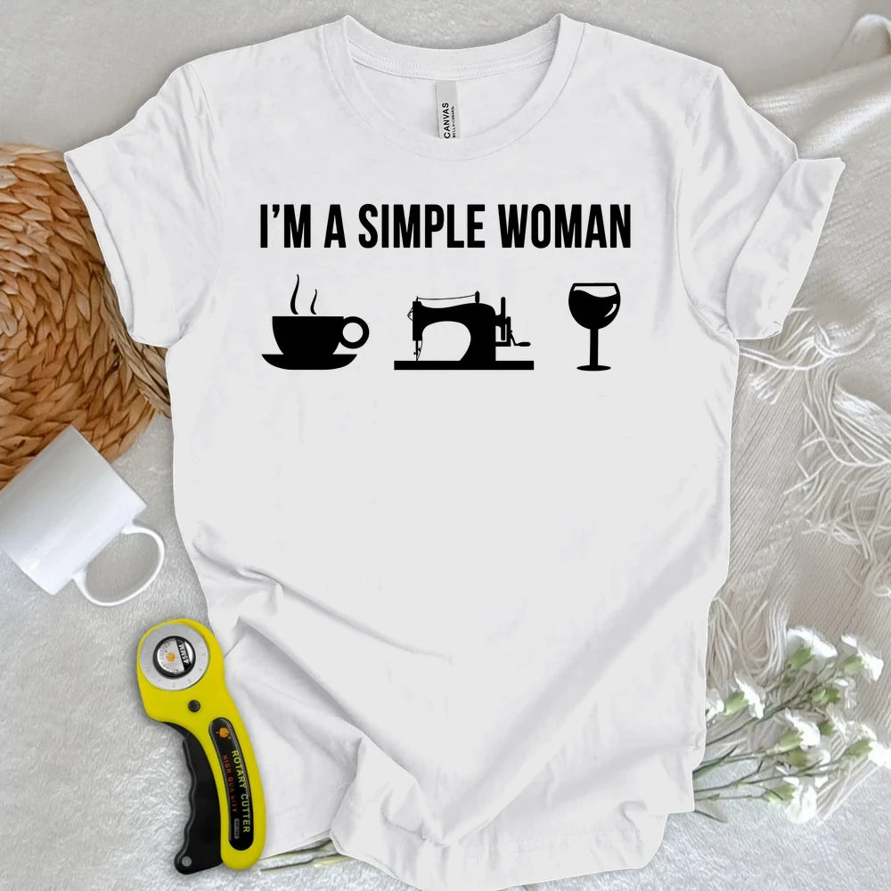 Simply Sip and Sew  T-shirt