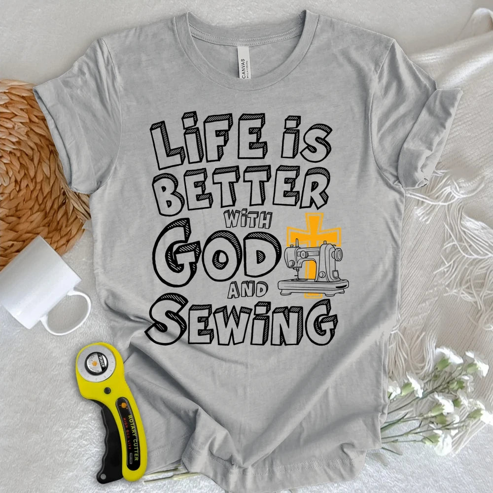 God and Sewing T-shirt