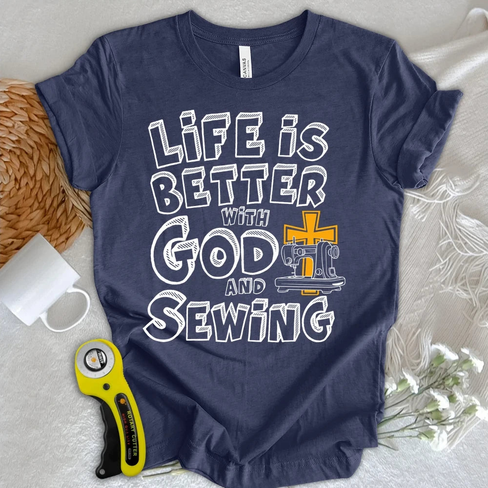 God and Sewing T-shirt