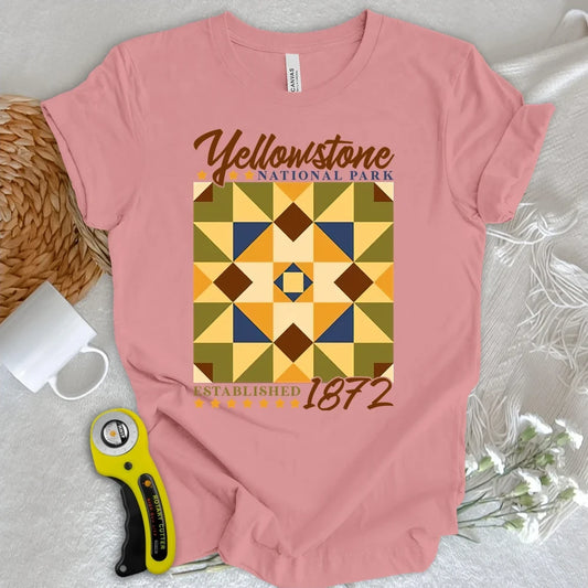 Quilt Block Park T-shirt