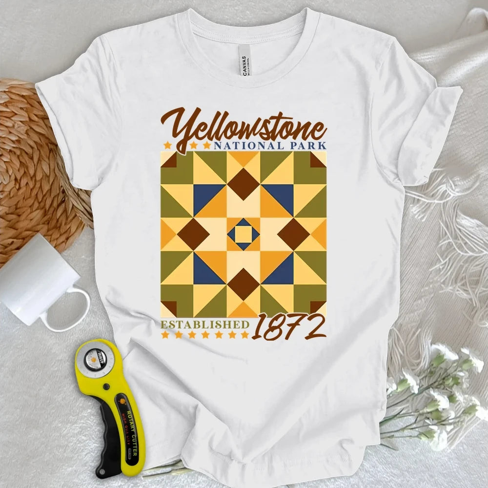 Quilt Block Park T-shirt