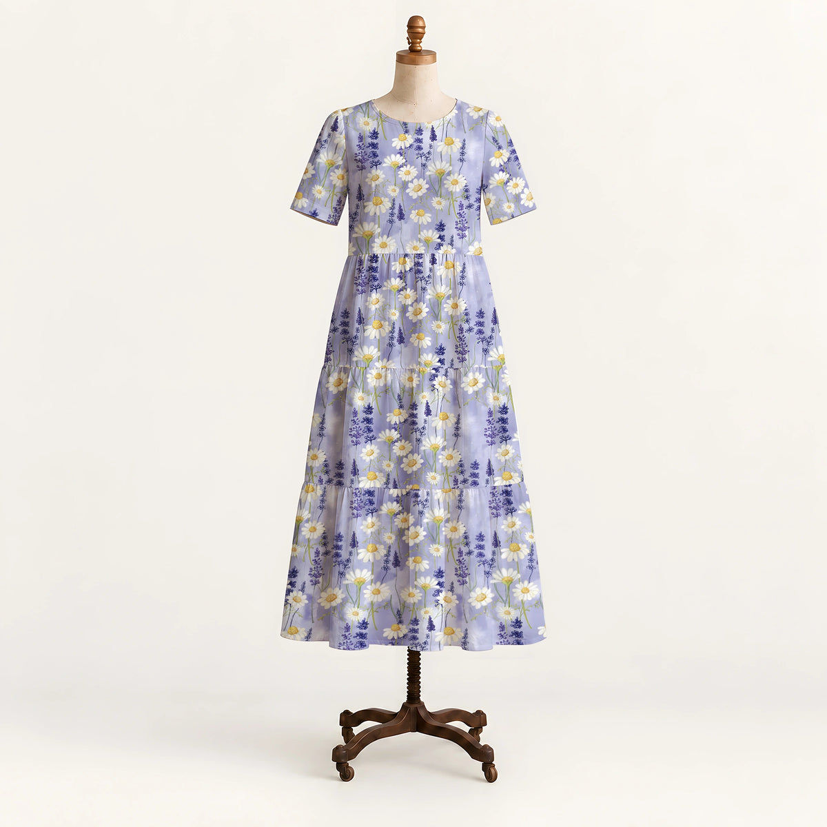 Blooming Flower Long Dress
