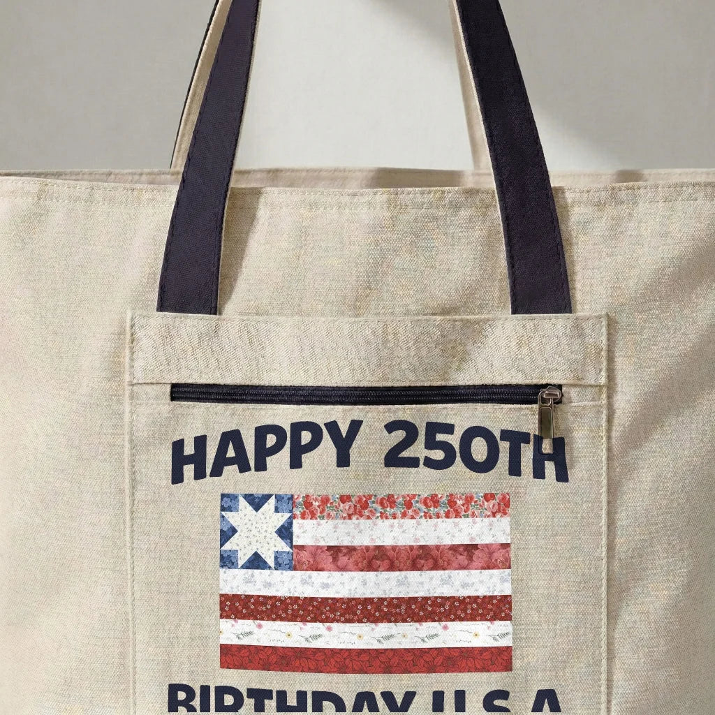 250 Years Pieced with Pride Tote