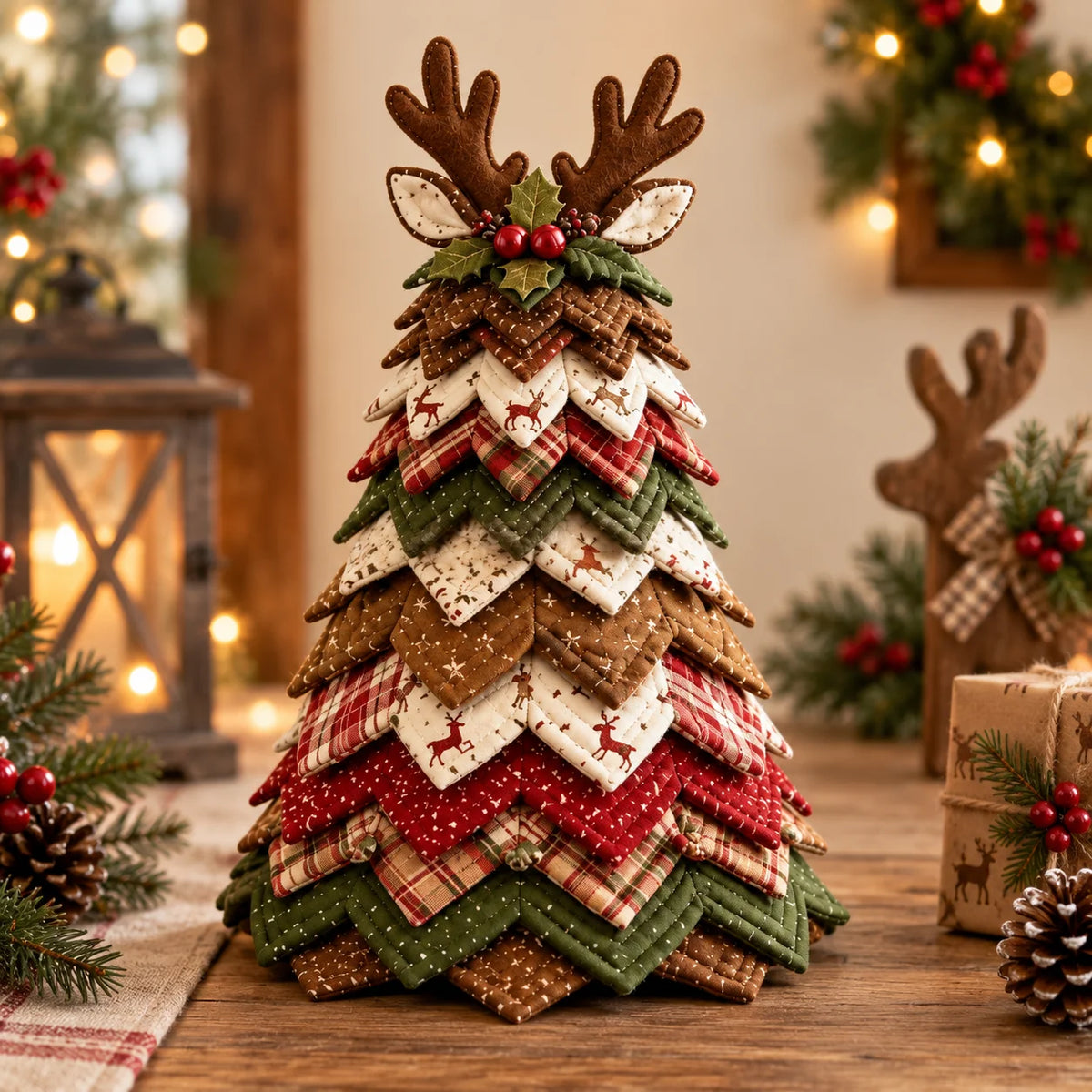 Antlers Handmade Christmas Tree Kit