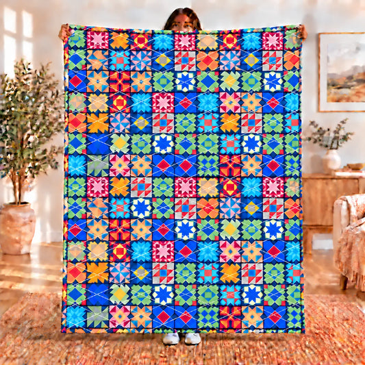 Patchwork Celebration Blanket