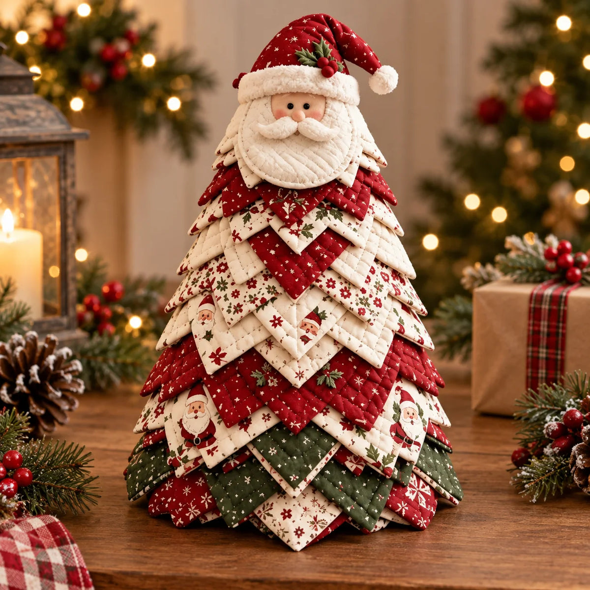Santa Claus Handmade Christmas Tree Kit