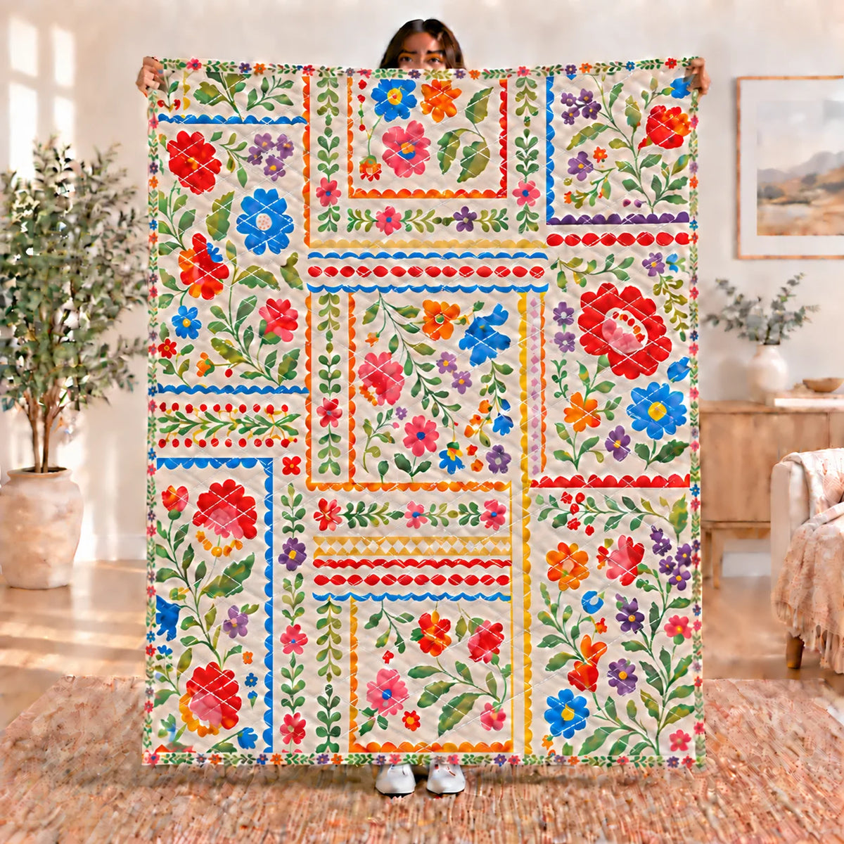 Fork Ari In Bloom Blanket