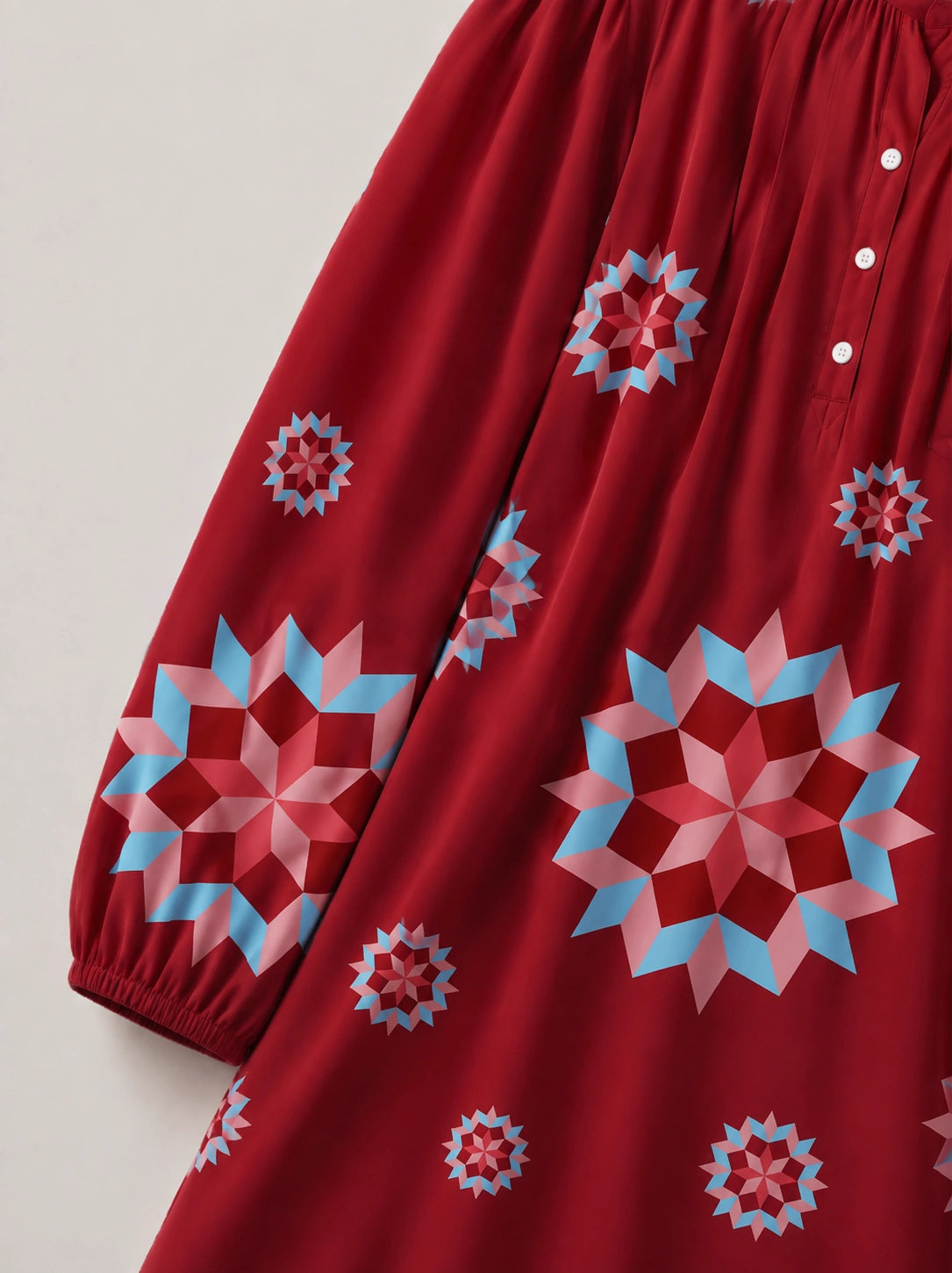 Patchwork Starburst Blouse