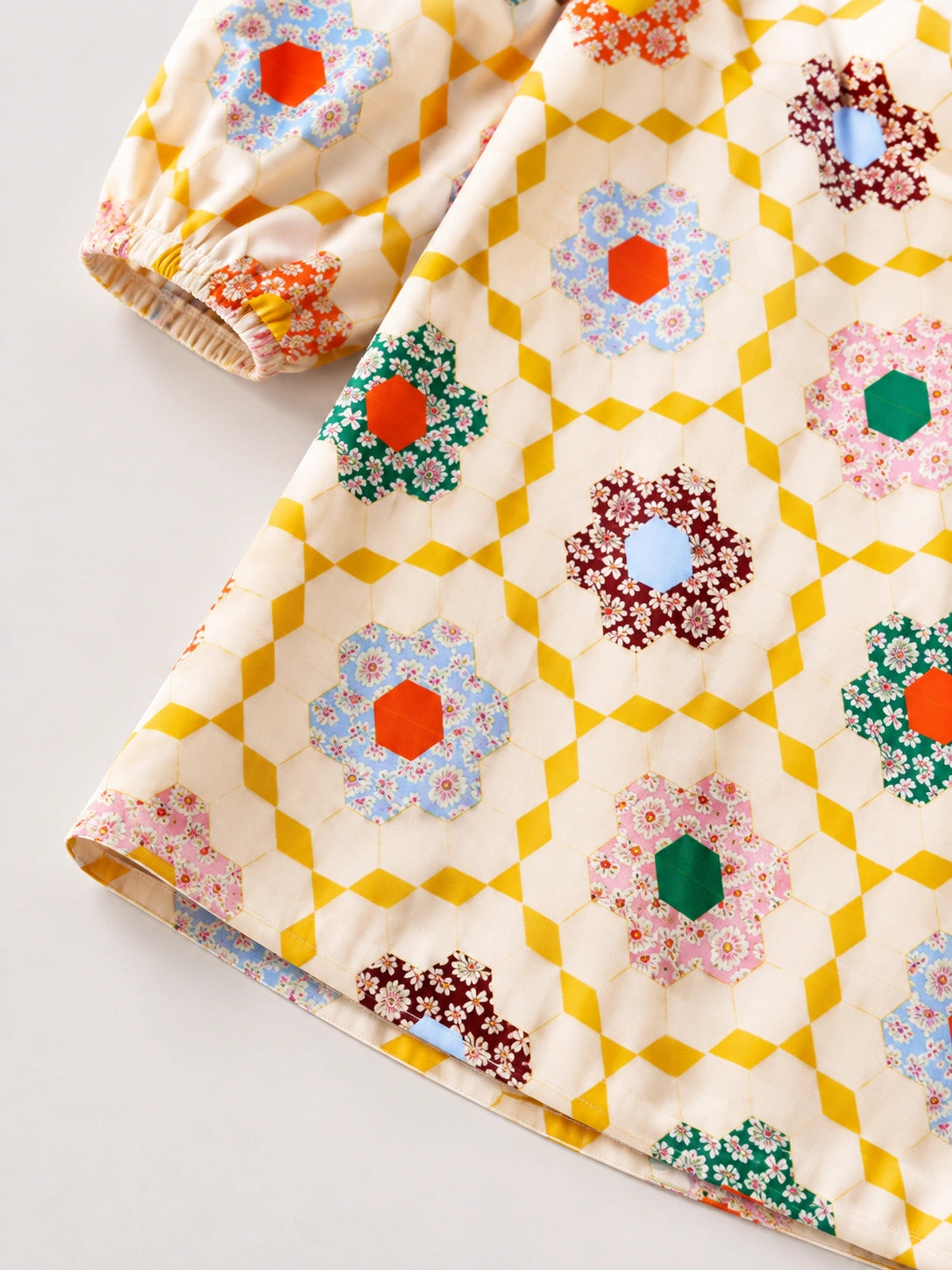 Honeycomb Garden Blouse