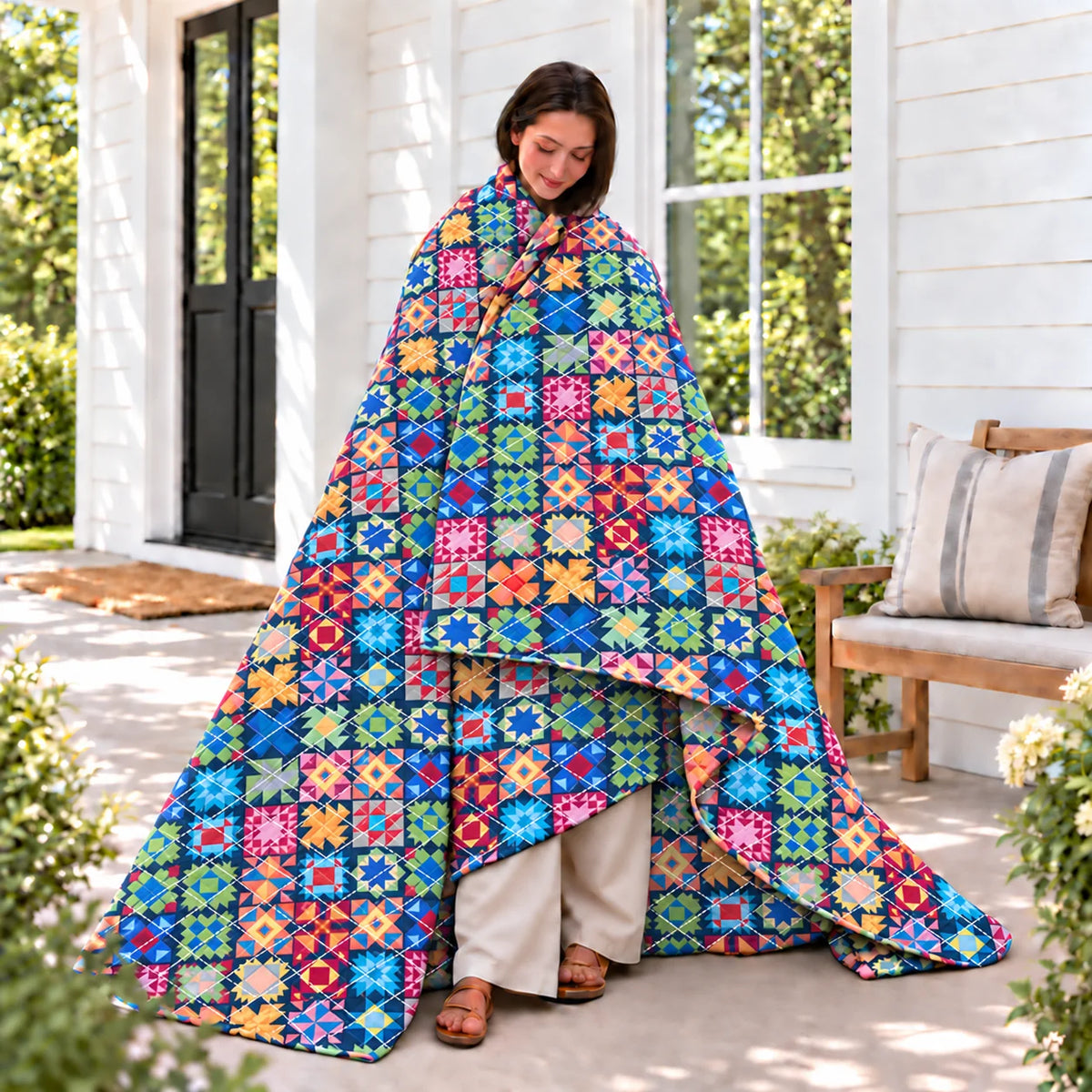 Patchwork Celebration Blanket