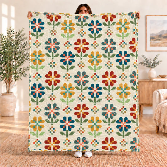 Flower Pattern Blanket