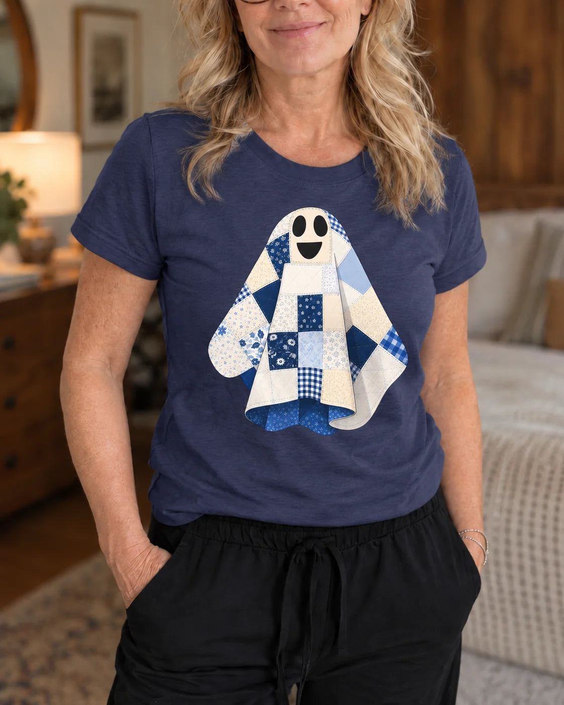 Quilted Ghost T-shirt