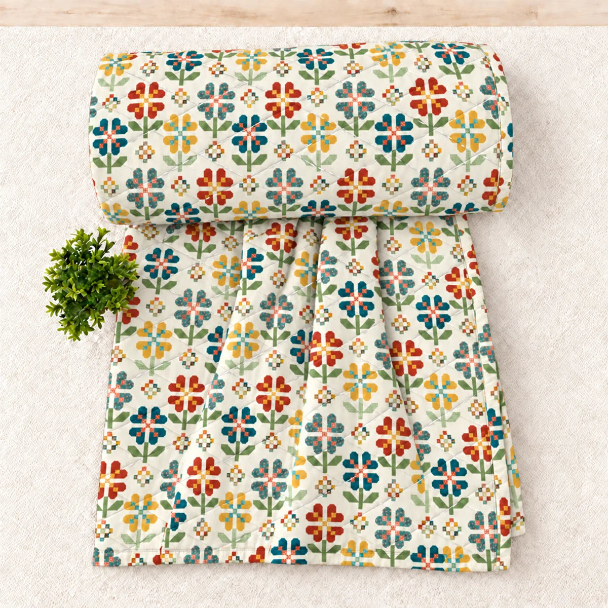 Flower Pattern Blanket