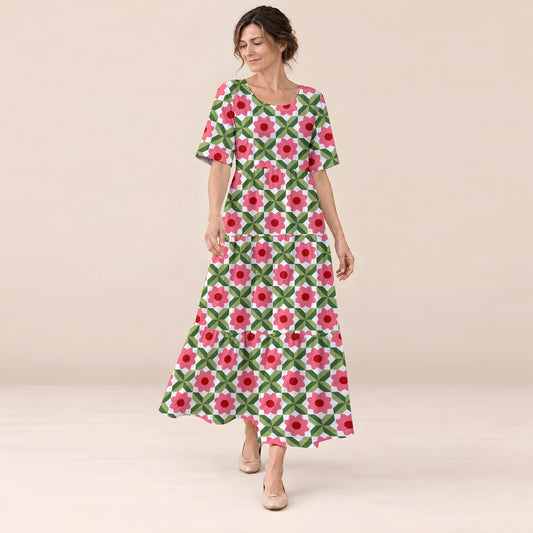 Sewing Journal Long Dress