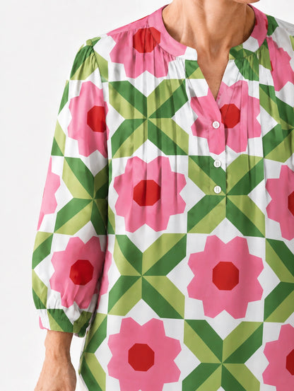 Sewing Journal blouse