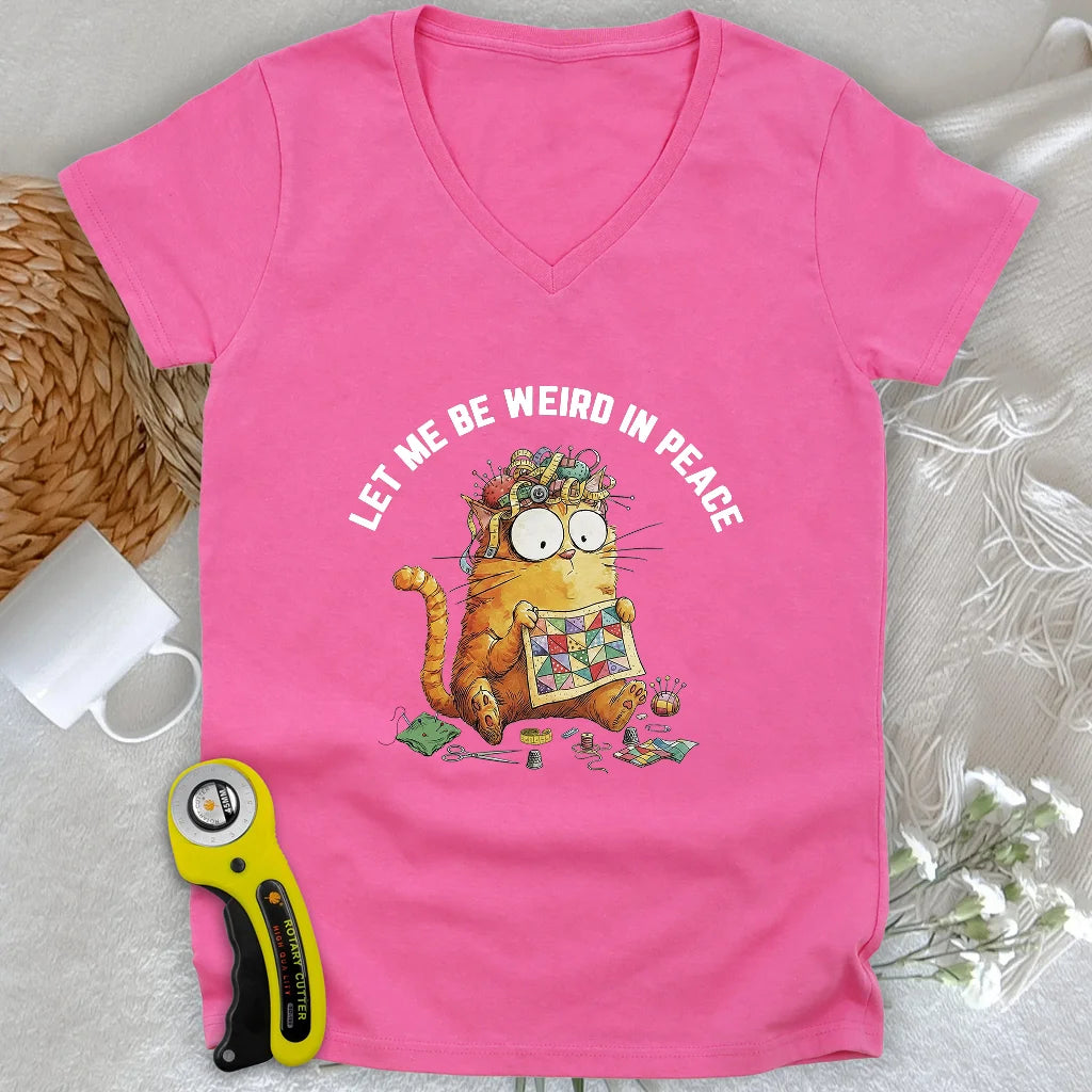 Be Weird Lady Col en V
