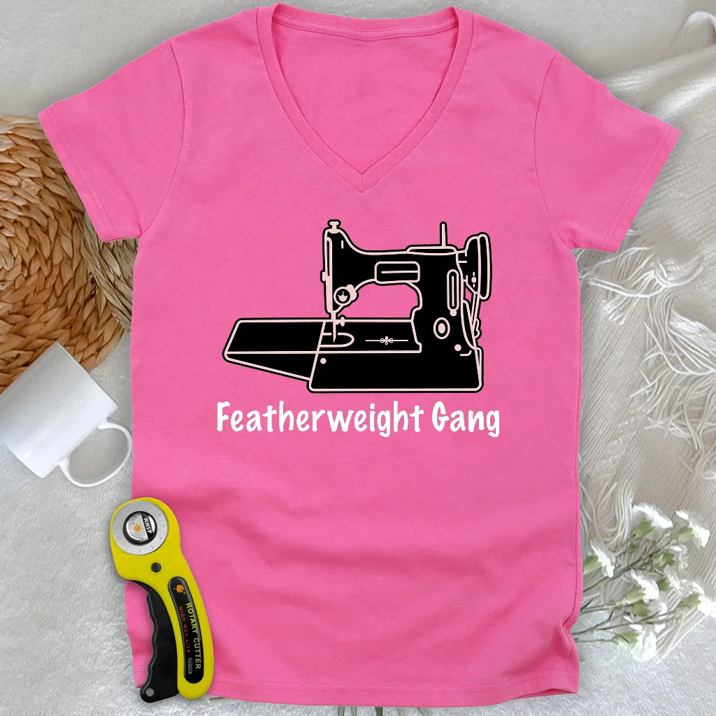 Featherweight Gang Lady V-neck
