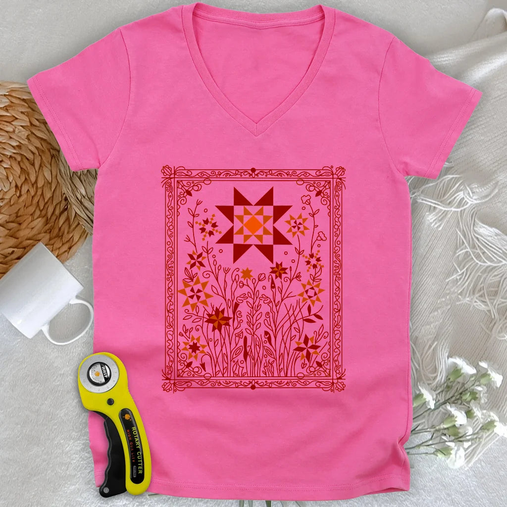 Garden of Stars Lady V-neck