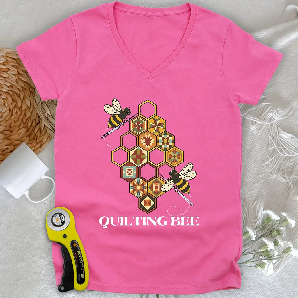 Tricot de dames encolure en V