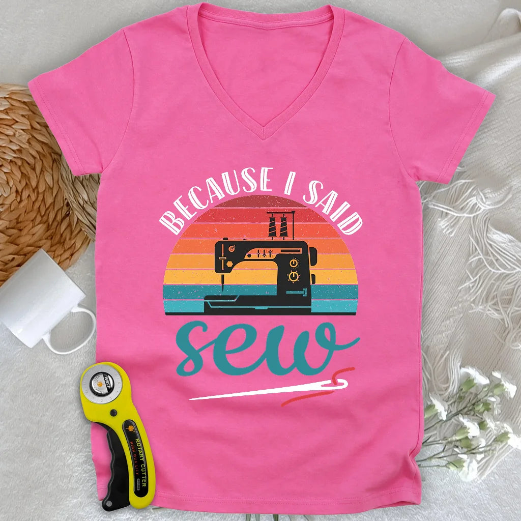 Said Sew Lady V-neck