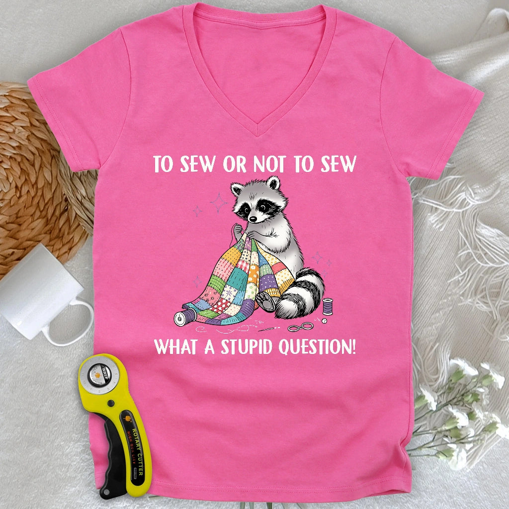 Sew and Sew Lady V-neck