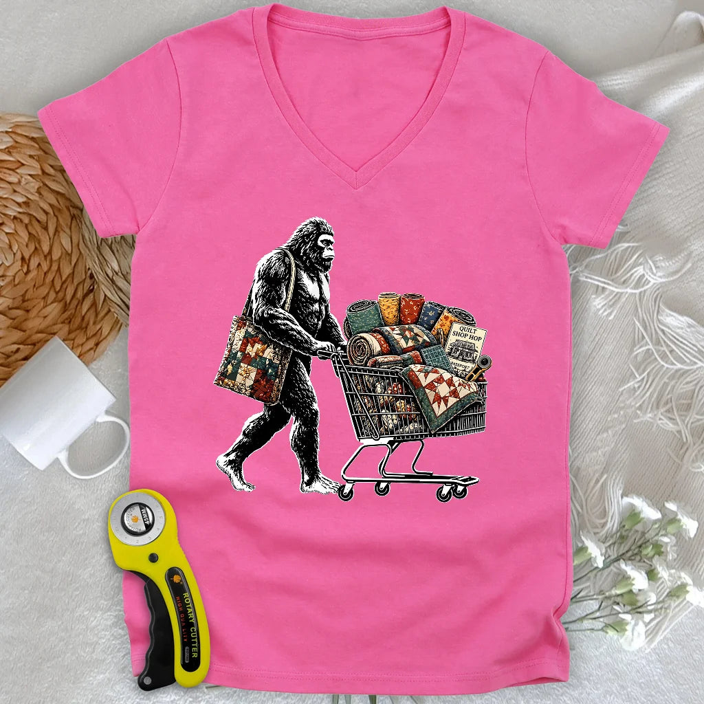Shop Hop Lady V-neck