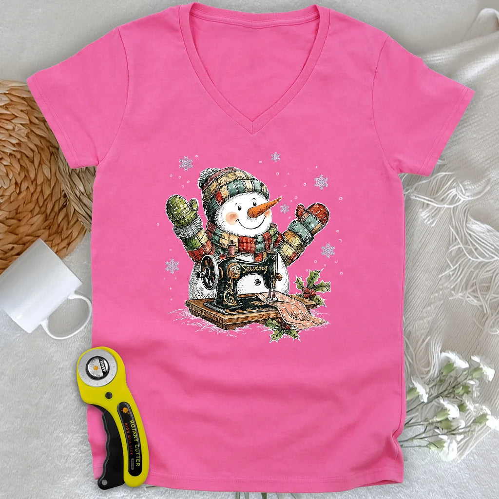 Snow Sew Lady V-neck