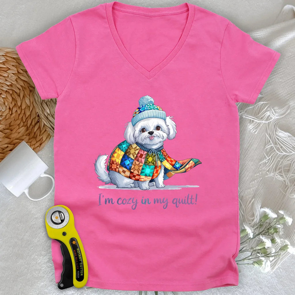 Snug Pup Lady V-neck