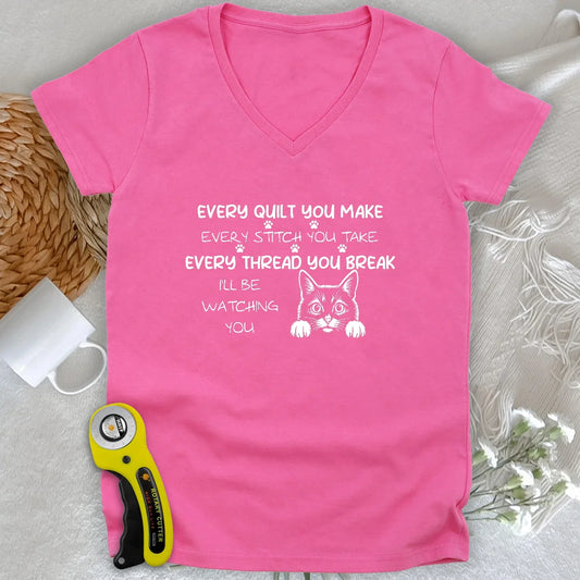 Watching You Lady V-neck