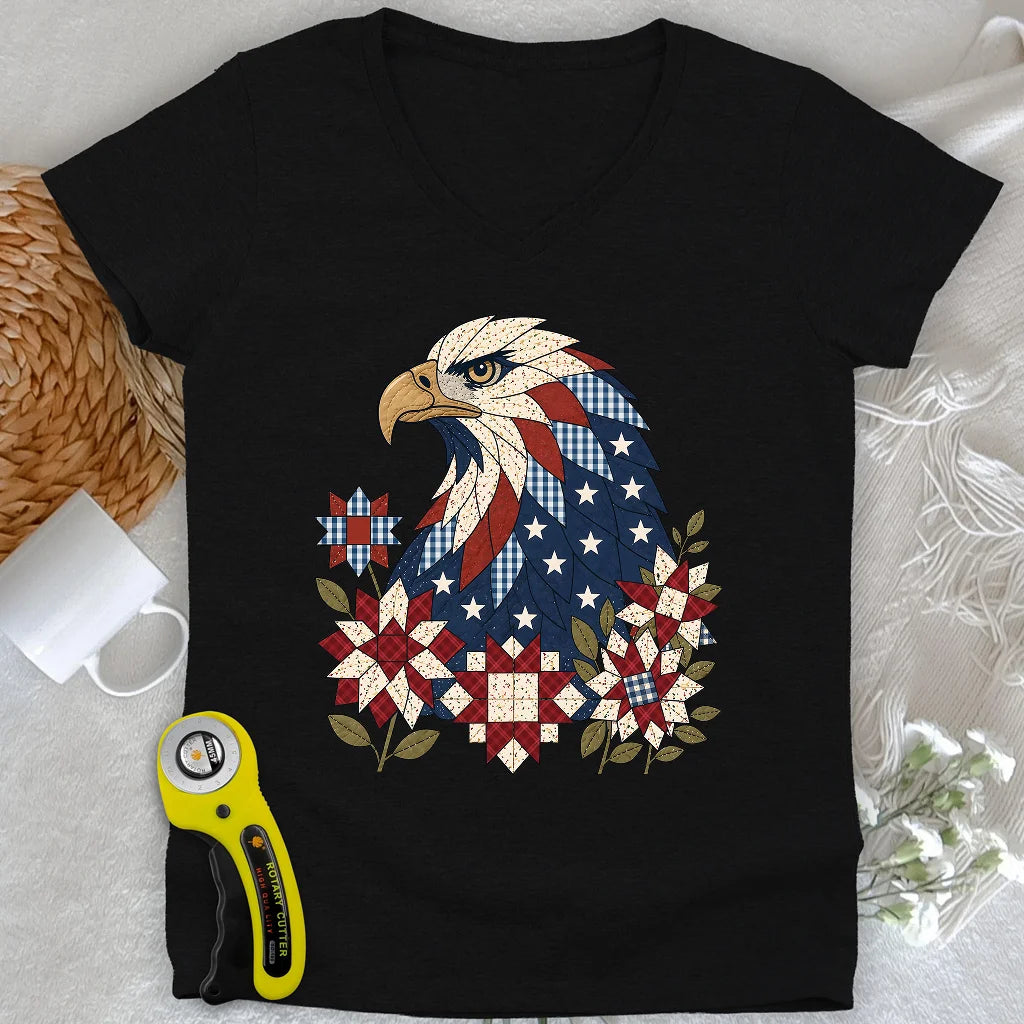 American Eagle Lady V-neck