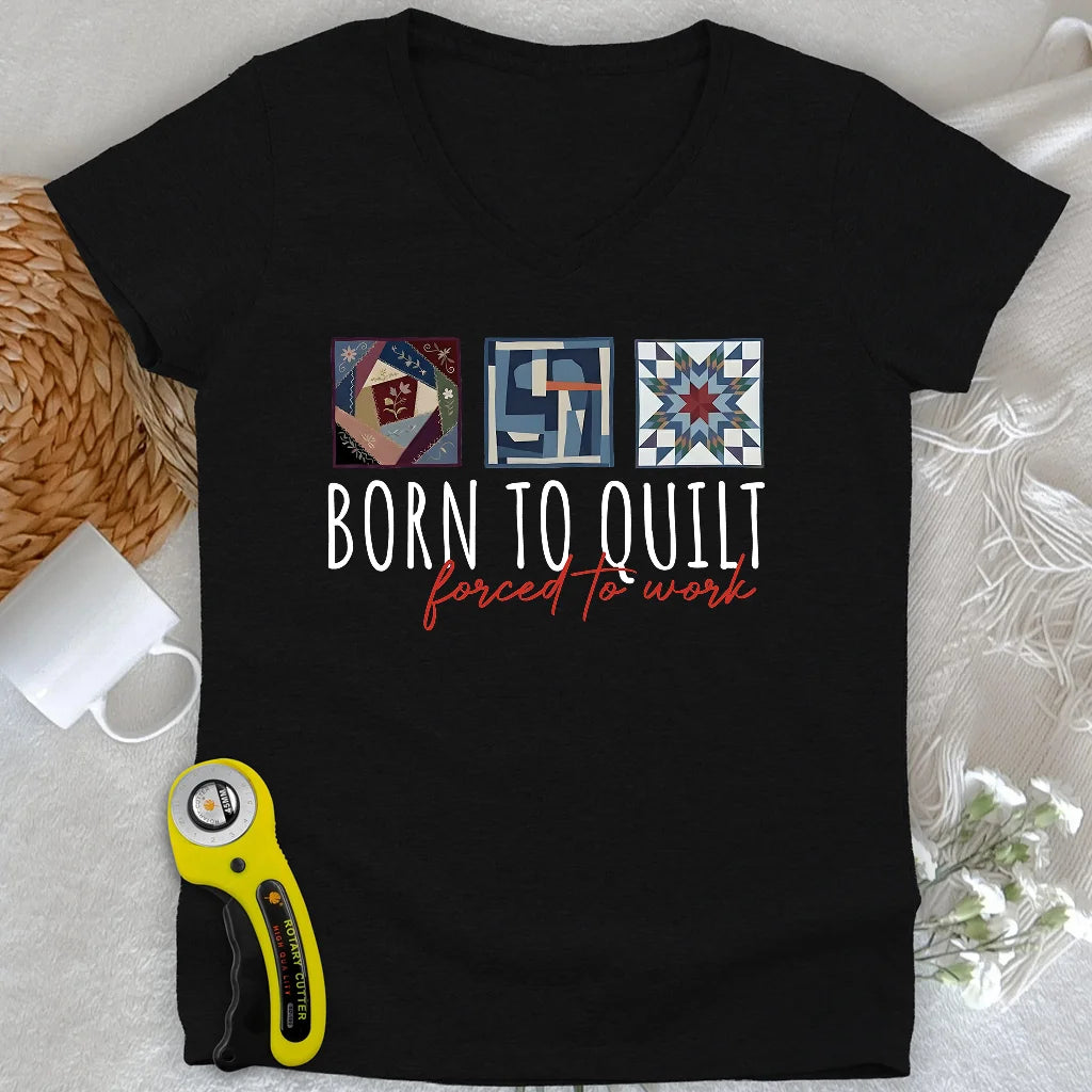 Contrainte de Quilter Femme Col en V