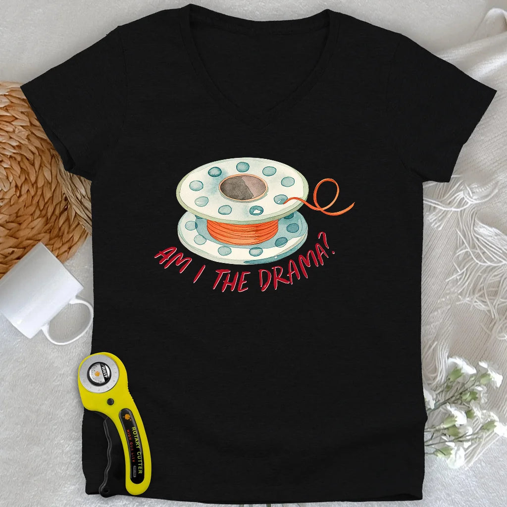 Drama bobbin Lady V-neck