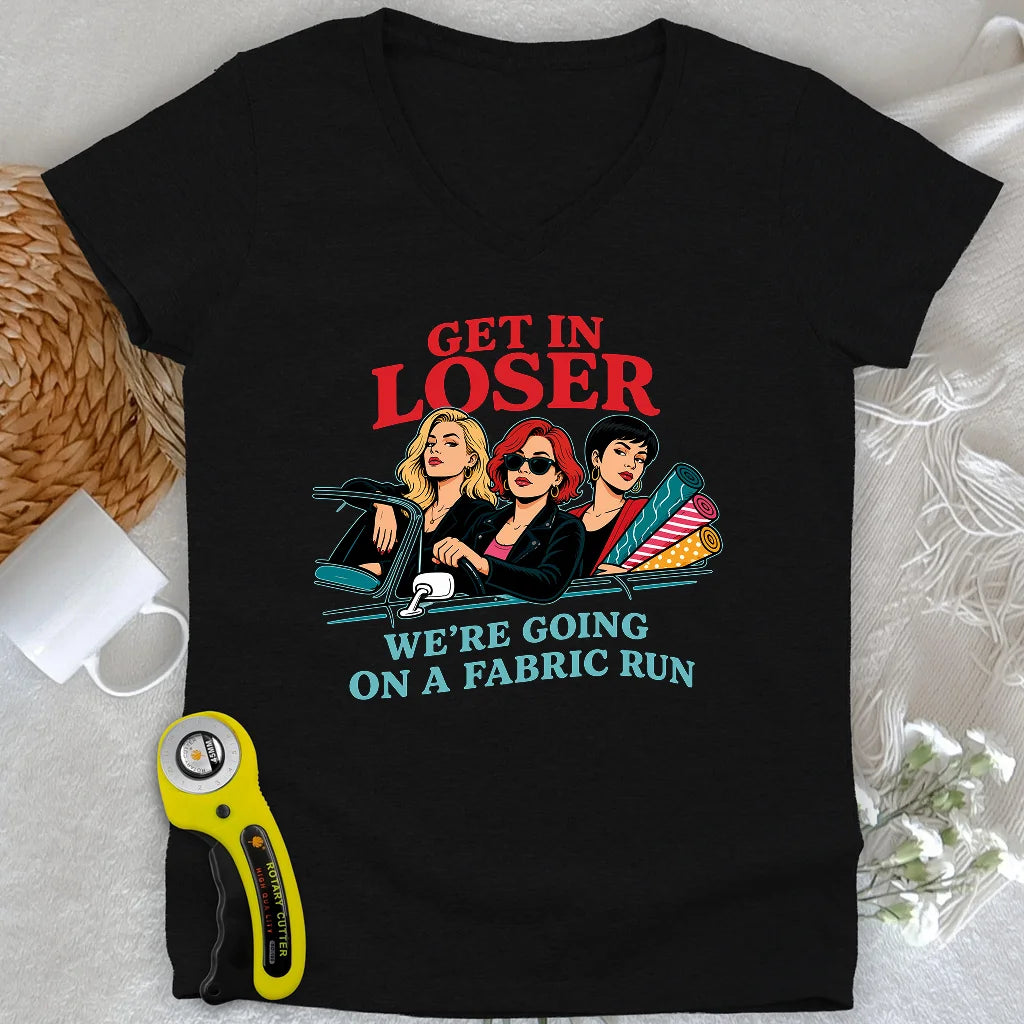 No Self Control Lady V-neck