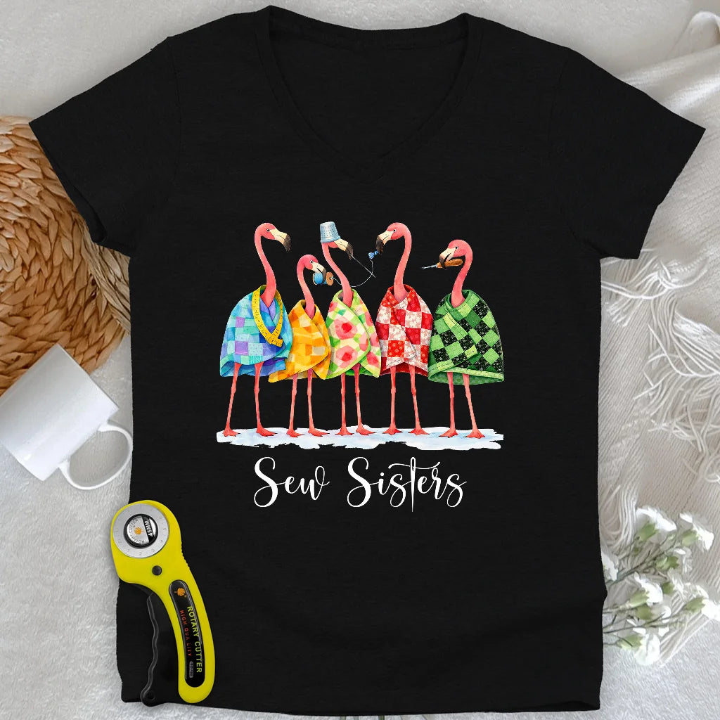 Sew Sisters Lady V-neck