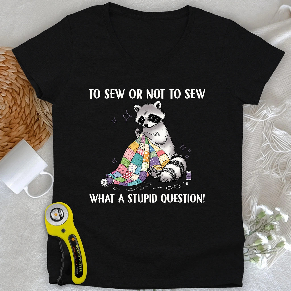 Sew and Sew Lady V-neck