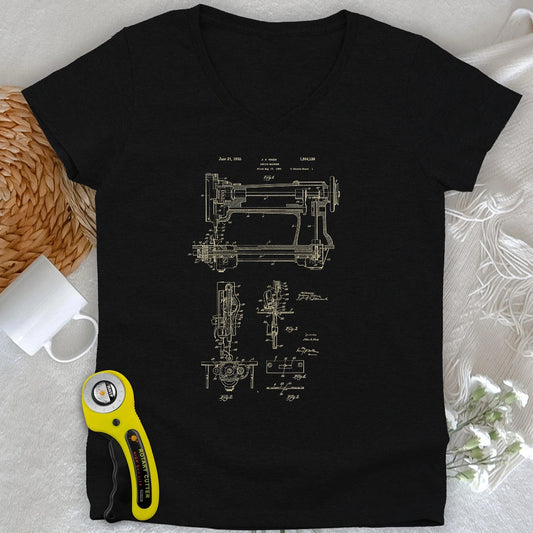 Sewing Pattern Lady V-neck