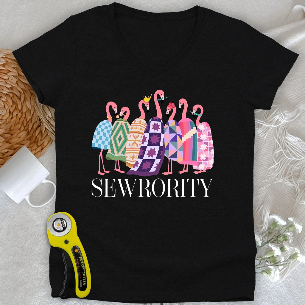 Sewrority Sisters Lady V-neck
