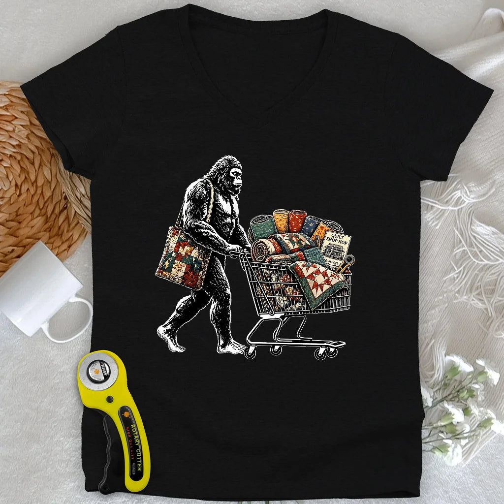 Shop Hop Lady V-neck