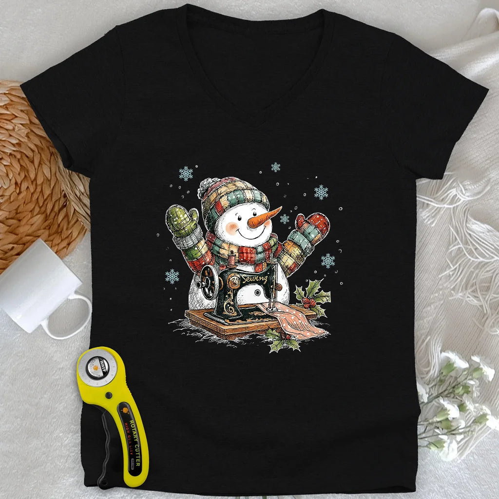 Snow Sew Lady V-neck