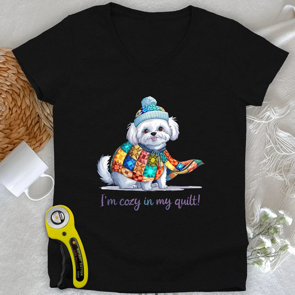 Snug Pup Lady V-neck