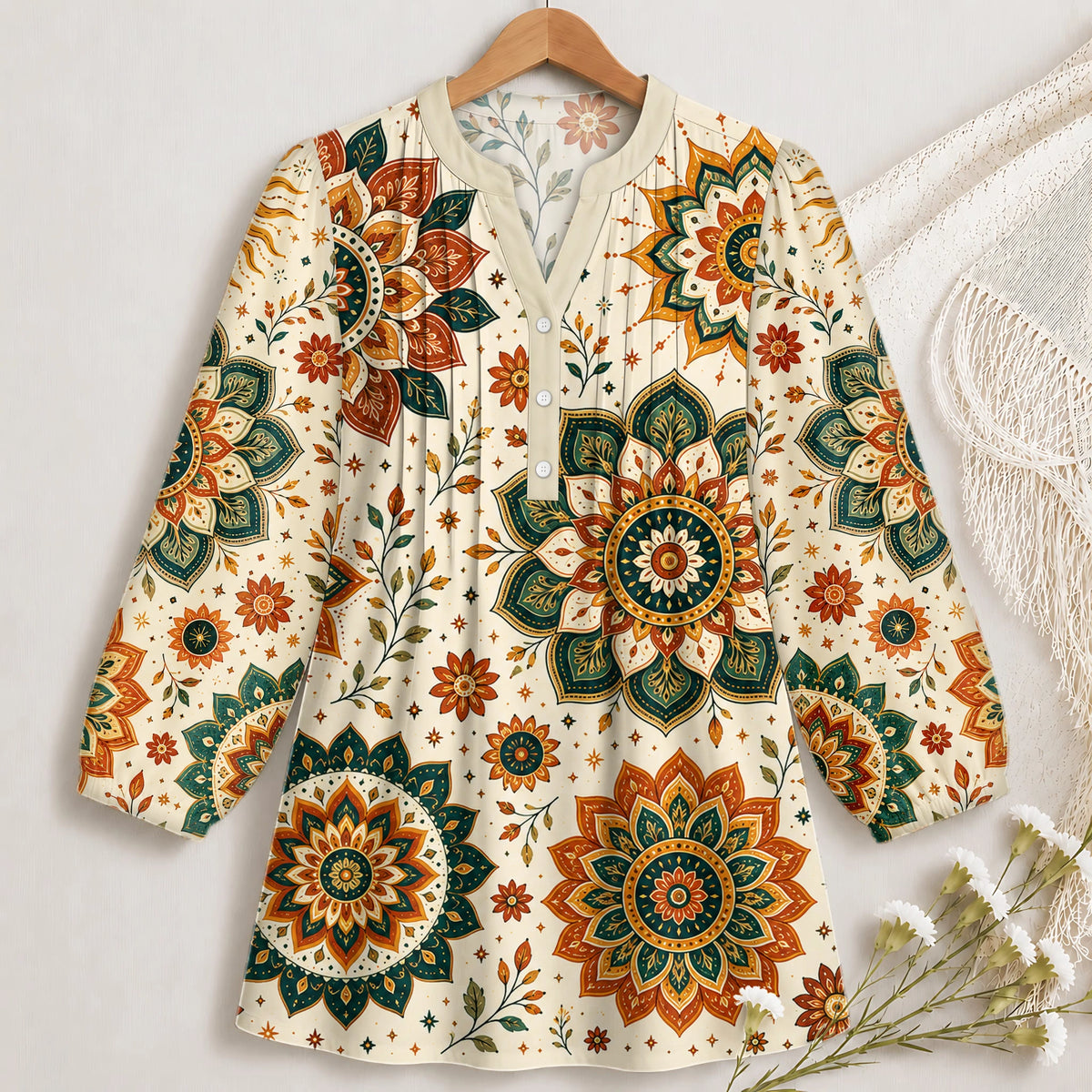 Bohemian Bloom Blouse