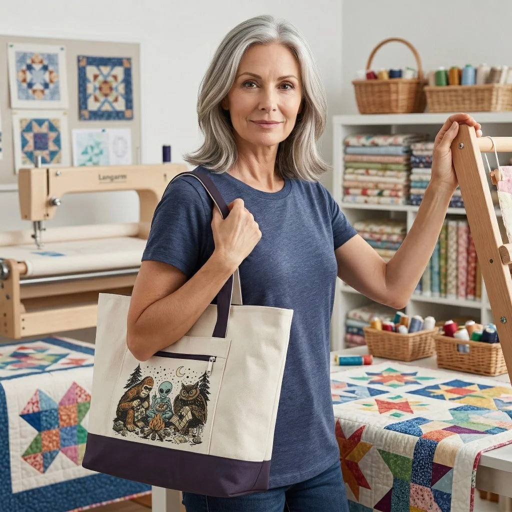 Campfire Stitching Club Tote