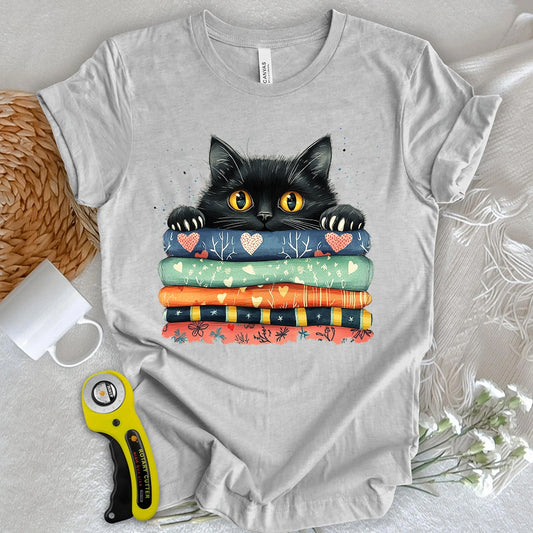 Cat On The Fabric T-shirt
