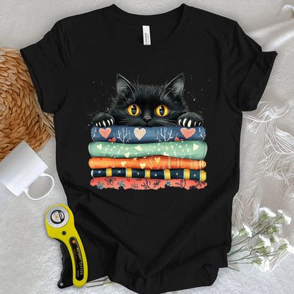 Cat On The Fabric T-shirt