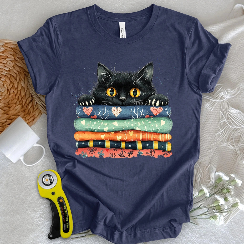 Cat On The Fabric T-shirt