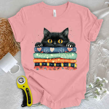 Cat On The Fabric T-shirt
