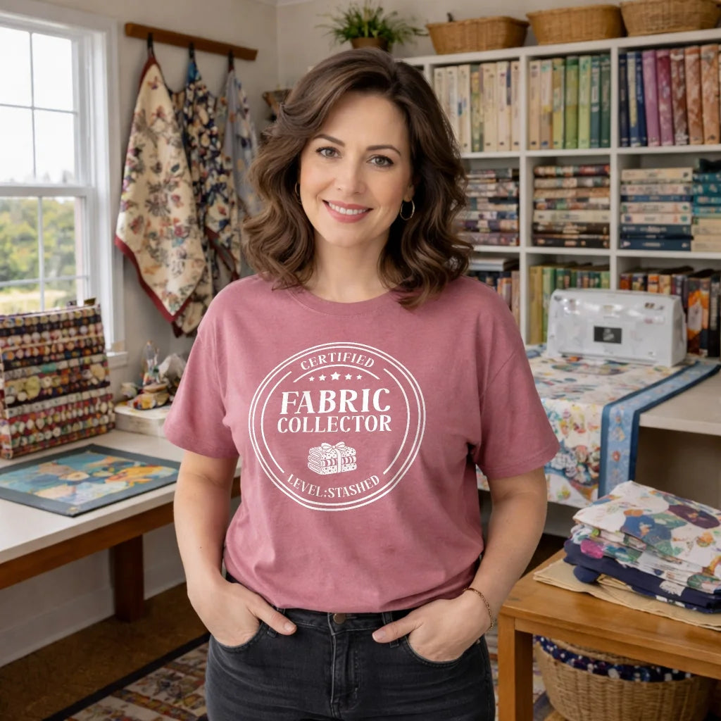 T-Shirt Collectionneur de Tissus Certifié