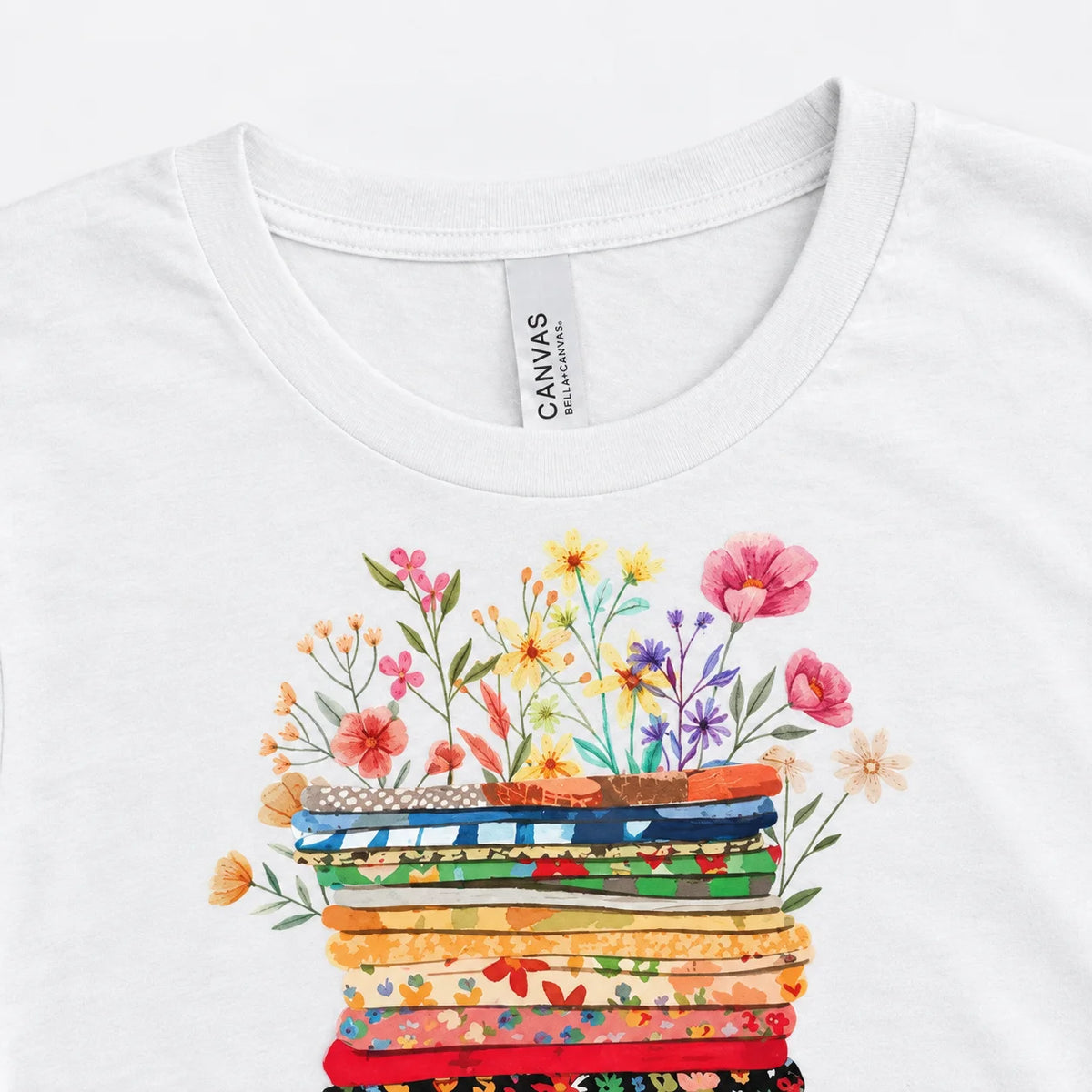 Floral Fabric T-shirt