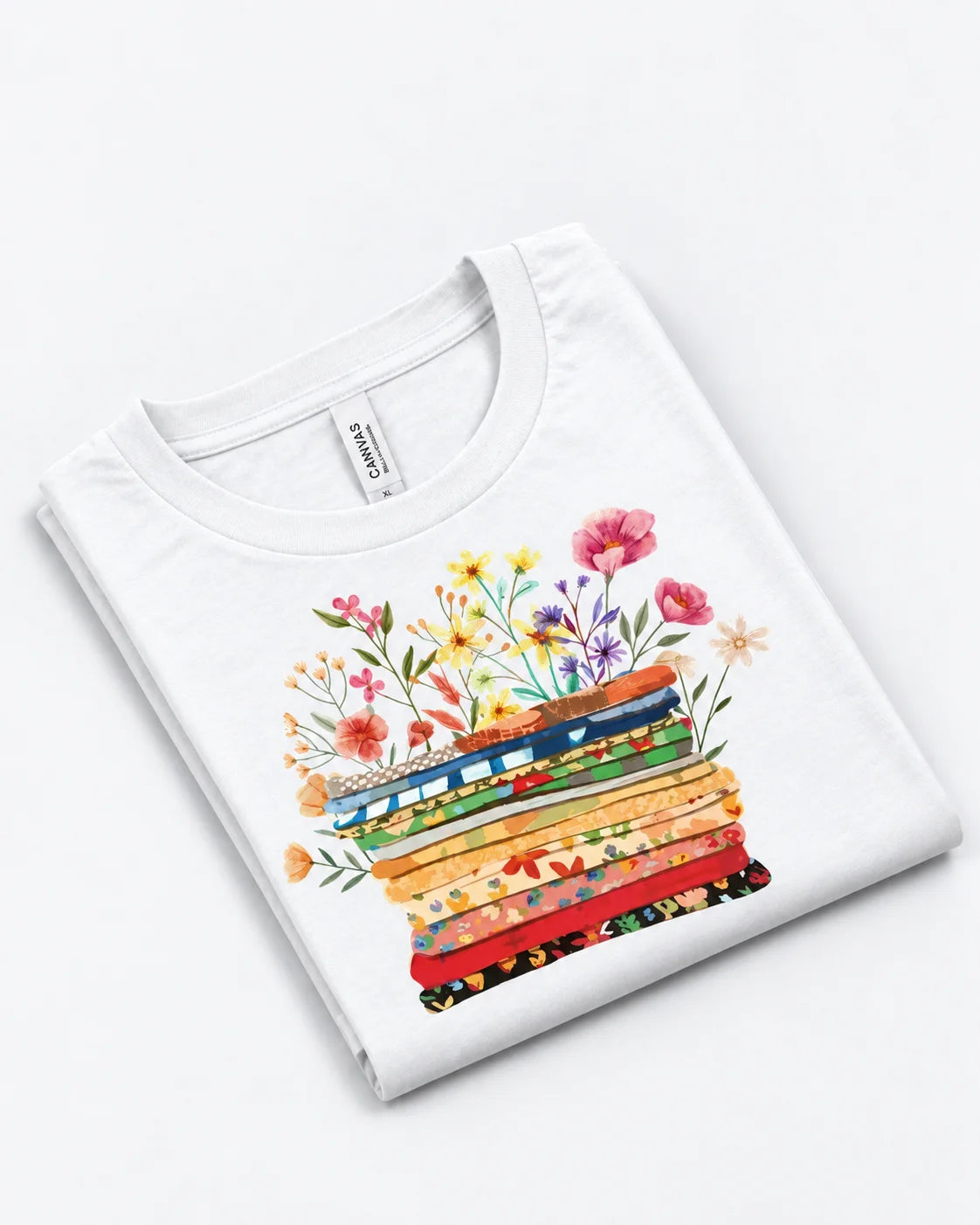 Floral Fabric T-shirt